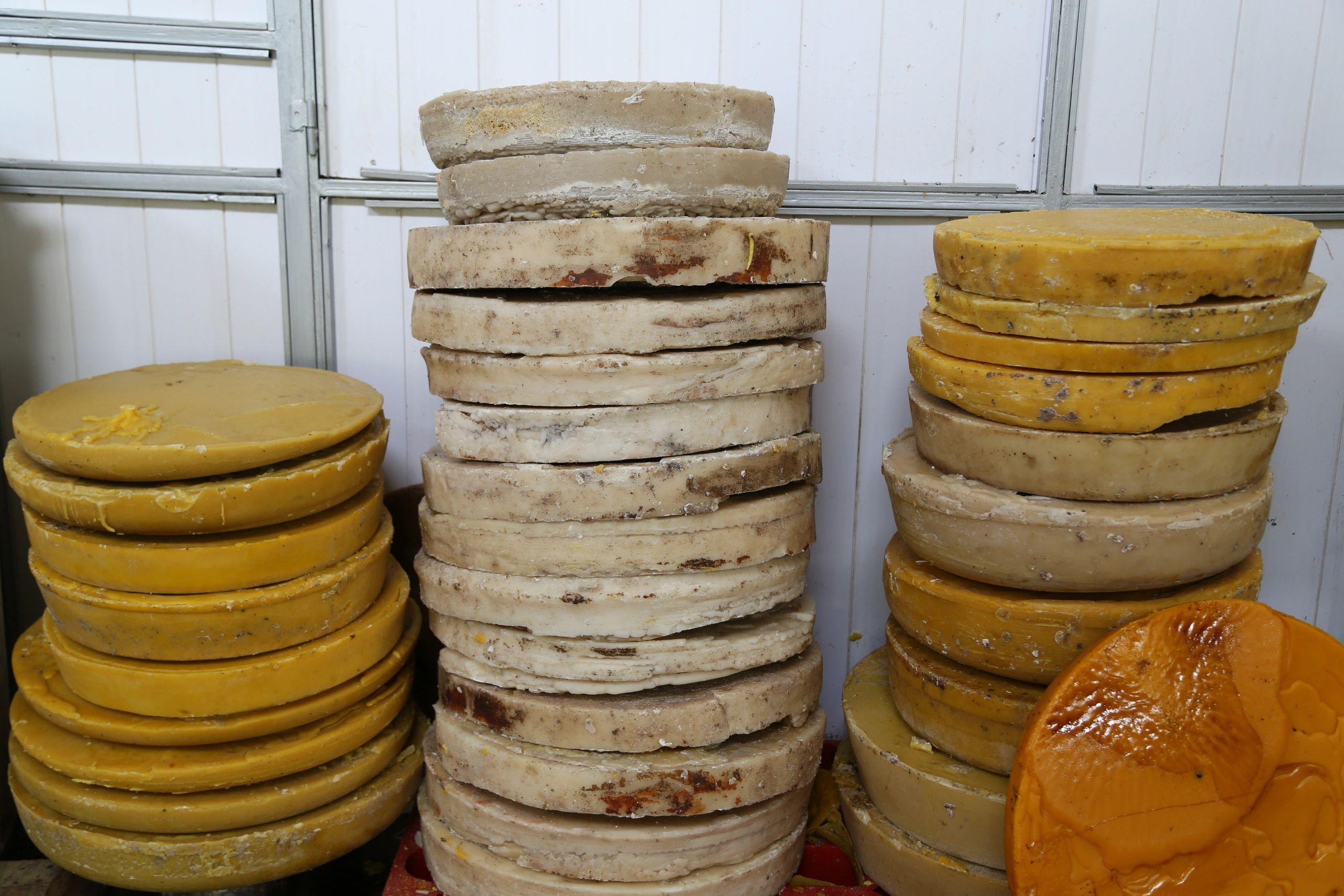 Artisan-made natural goods displayed in warm tones